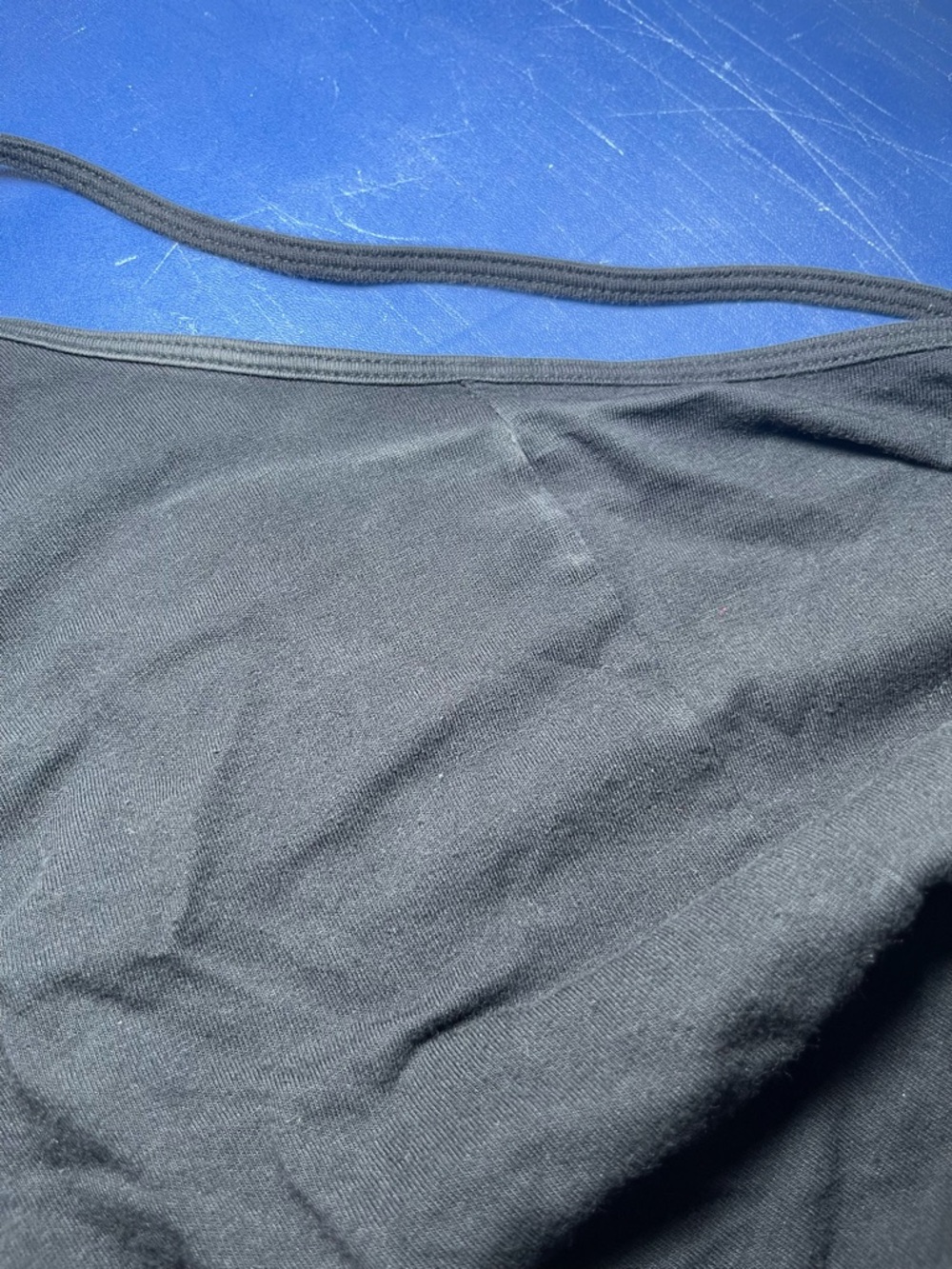 Aeropostale Women’s Black Favorite Black Cami Tank Top Size Large Stretch - Picture 10 of 10